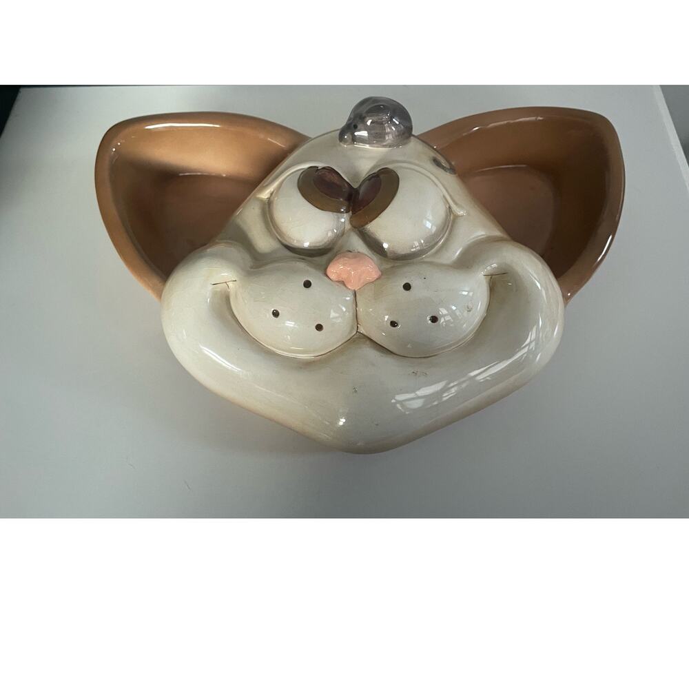 Hyvee Funpaws Cat Food and Water Dish Double Bowl